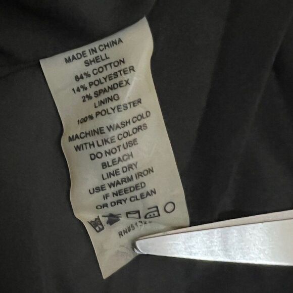 Vince Camuto‎ Women's M Blazer Jacket Black White Zip Abstract Speckled Textured - Picture 11 of 13